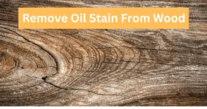 wood stain remove